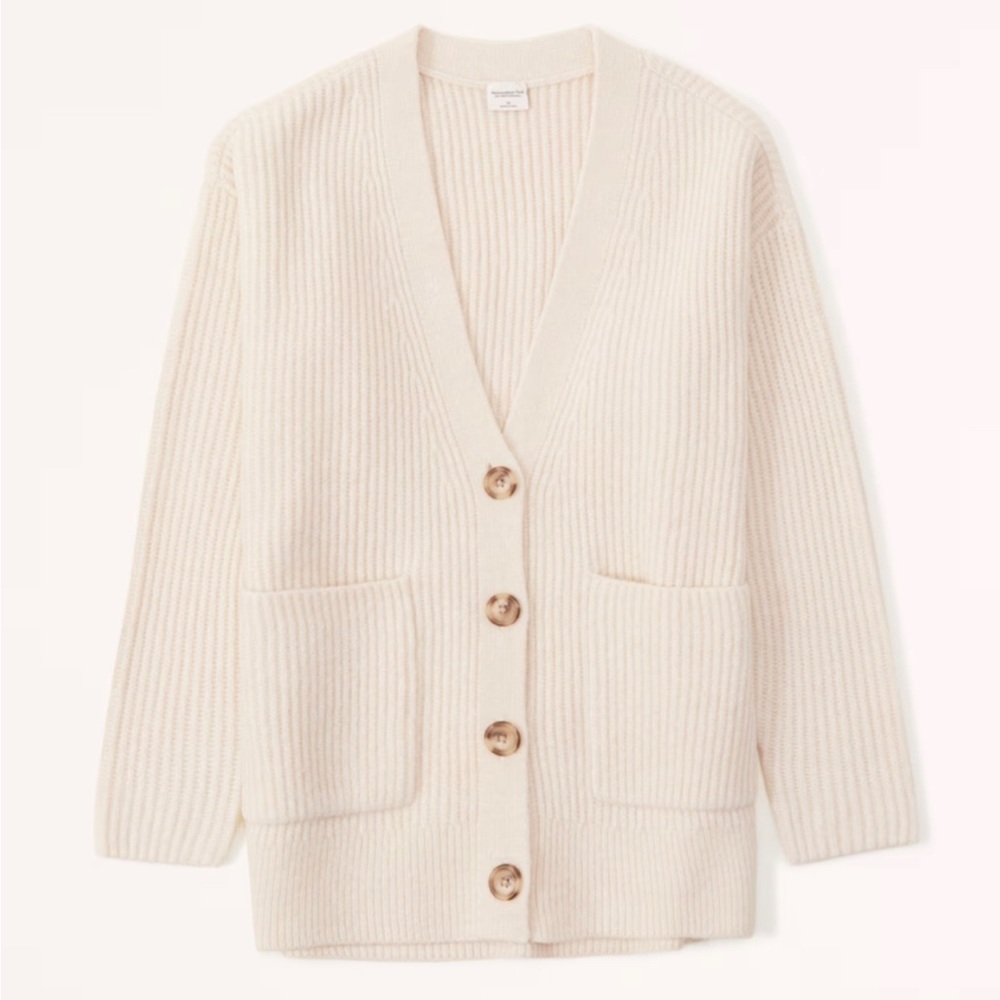 Fluffy Oversized Cardigan